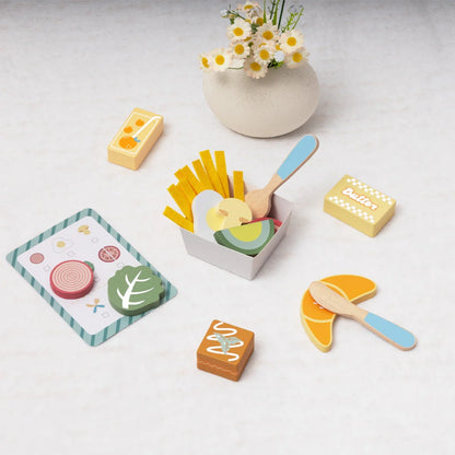 TookyToy - Pretend Play Breakfast Toy Set