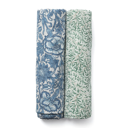 DockATot Swaddle Set Pink & Rose / Willow Boughs