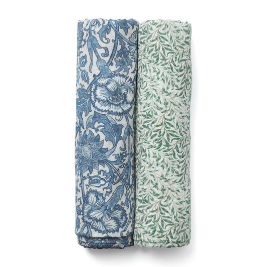 DockATot Swaddle Set Pink & Rose / Willow Boughs