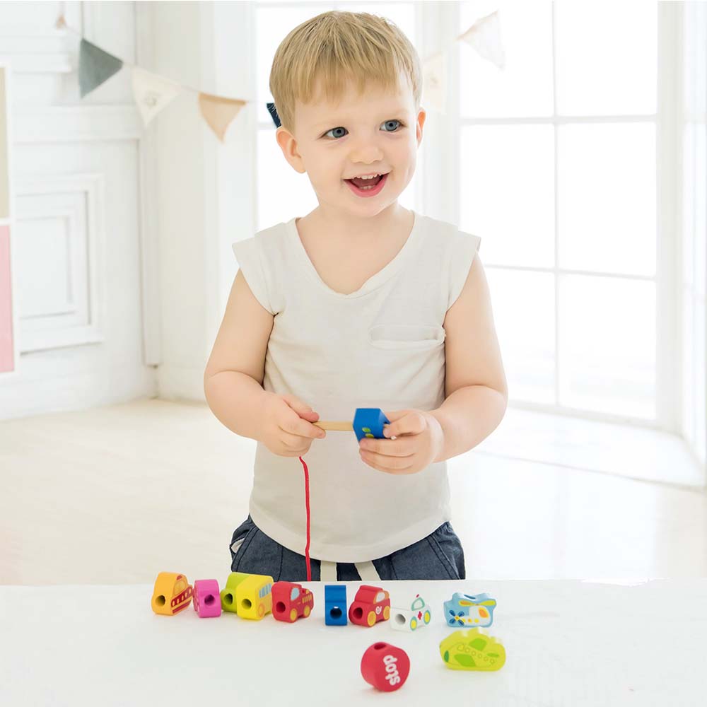 Classic World - Lacing Beads - Traffic - 13pcs