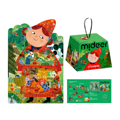 Mideer - Artist Fairytale Puzzle: Little Red Riding Hood 59pcs