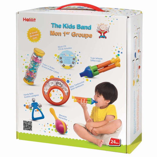 Halilit - Music Instrument for Babies & Toddlers - The Kids Band Set 5 pc