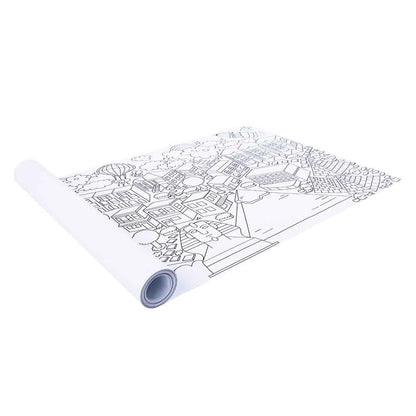 TookyToy - Colouring Roll - Cities Around The World