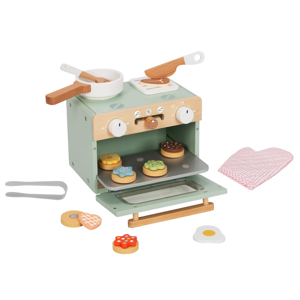 TookyToy - Pretend Play Kitchen Oven Cooking Toy Playset