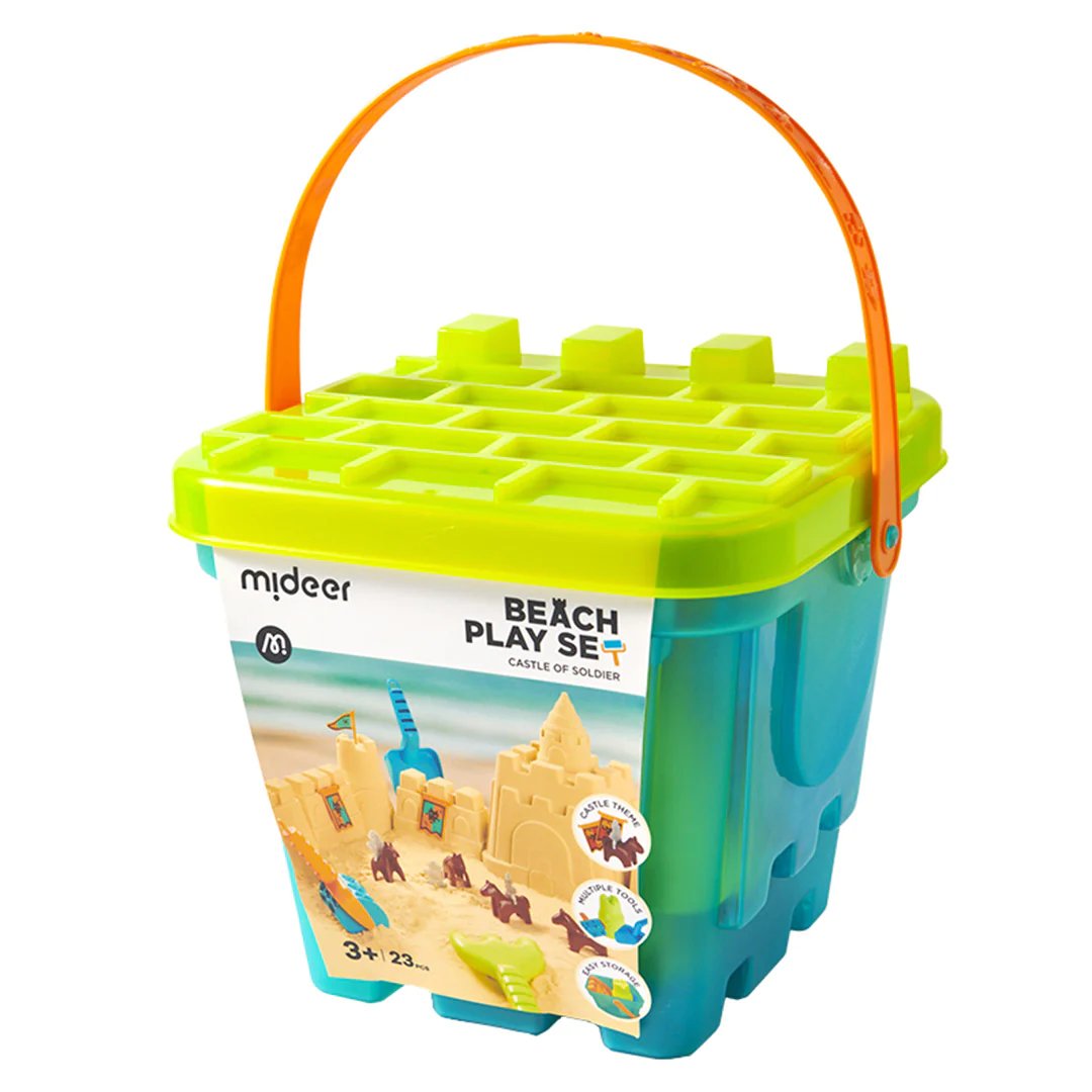 Mideer - Versatile Beach Play Set Castle Of Soldier