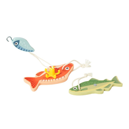 TookyToy - Pretend Play Fishing Market Shop Toy Set