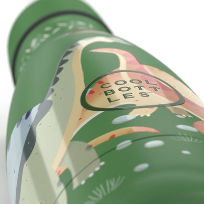 Cool Bottles - Kids Triple-Insulated Water Bottle - Jurassic Era 350ml