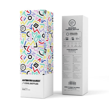 Cool Bottles - Triple-Insulated Water Bottle - Allegra 500ml