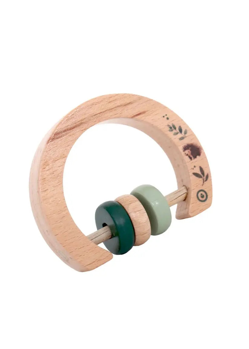 Wooden Baby Rattle – Grow Baby Natural Handcrafted Toy Grow Baby
