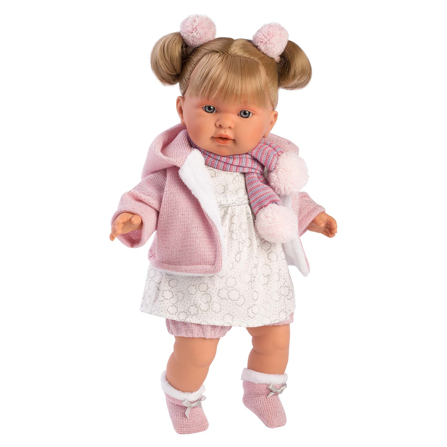Llorens - Baby Girl Doll with Clothing: Alexandra - 42cm (Mechanism Optional)