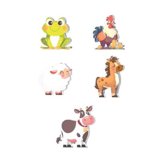 Magnetic Tiles - Farm Animals Set - 70 Pieces