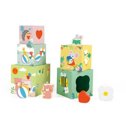Classic World - Forest Stacking Cubes