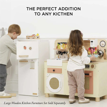 Le Toy Van - Wooden Freestanding Fridge Freezer - 10pcs