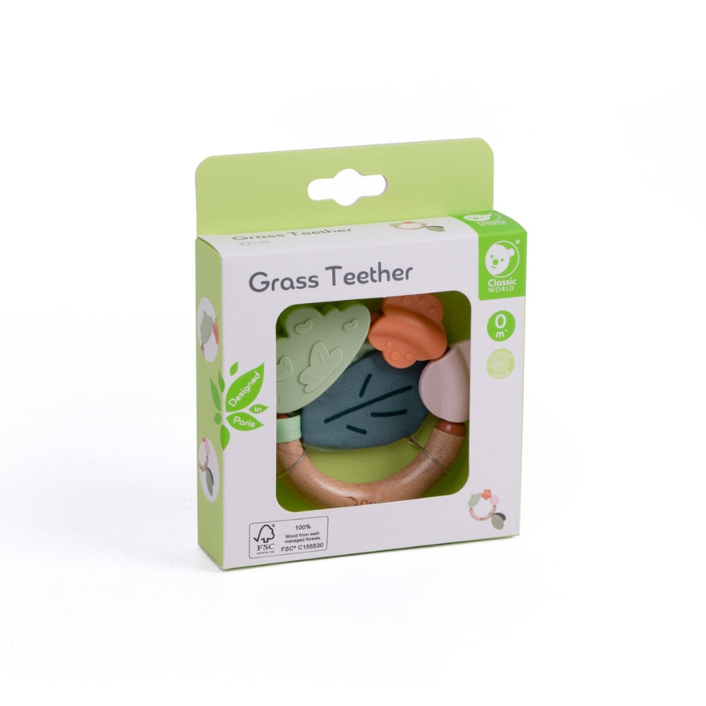 Classic World - Grass Sensory Baby Teether