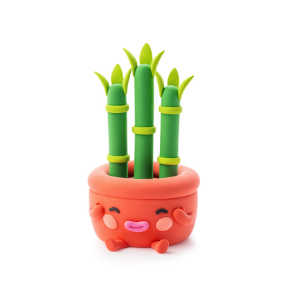 Hey Clay - Modelling Air-Dry Clay with Fun Interactive App - Plant Friends, 15 cans