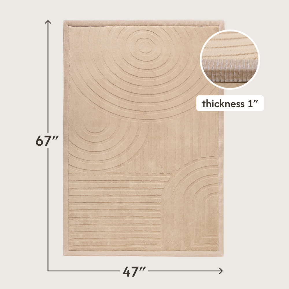 Hakuna Matte - CloudSoftRise Play Mat 3D Carpet - Arches 170 x 120 x 2.5 cm