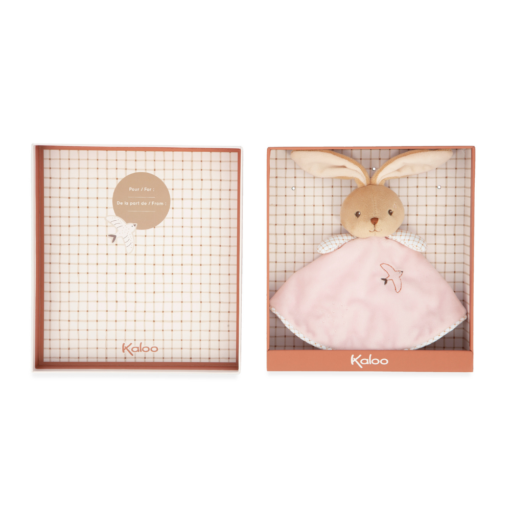 Kaloo - Comforter - Pink Round Rabbit