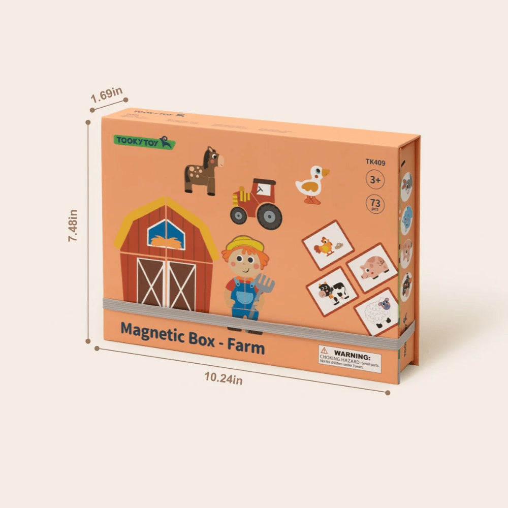 TookyToy - Magnetic Box - Farm