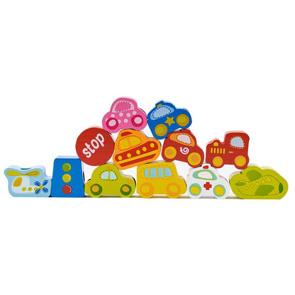 Classic World - Lacing Beads - Traffic - 13pcs