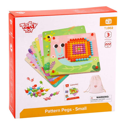 TookyToy - Pattern Pegs - Small - Motherhood