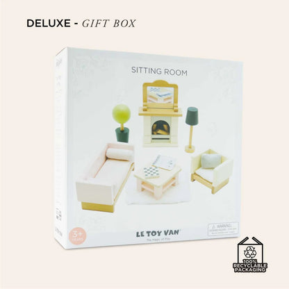 Le Toy Van - Dolls House Furniture: Living Room - 19pcs