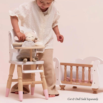 Le Toy Van - Dolls Wooden High Chair