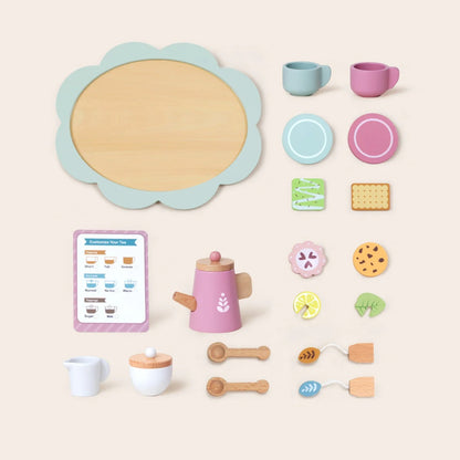 TookyToy - Pretend Play Afternoon Tea Toy Set