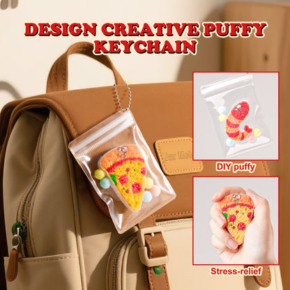 Jar Meló - Magic Puffy Pizza Kit - 3D Art & Pretend Play Cooking Set