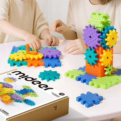 Mideer - Electrogear Electric Gear Building Block Set - 64 Pieces