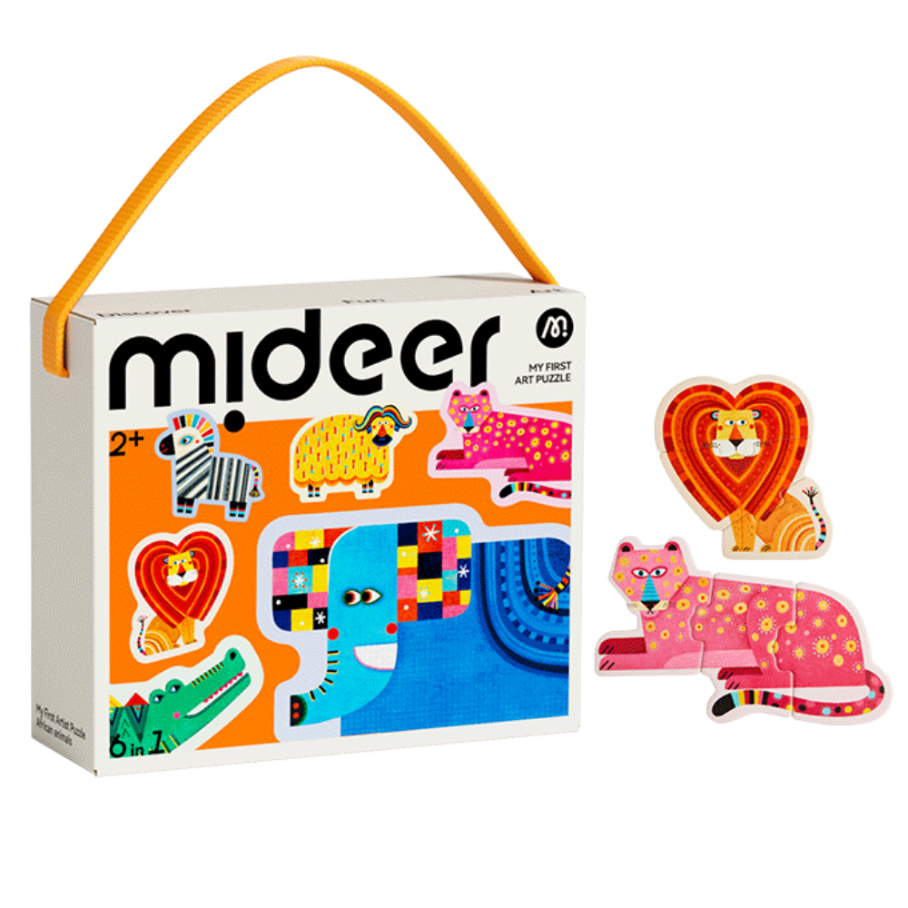Mideer - My First Jigsaw Puzzle for Kids - African Animals