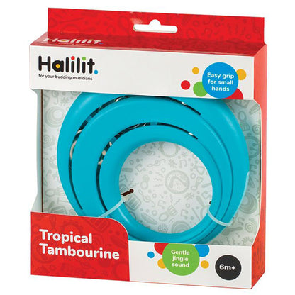 Halilit - Music Instrument for Babies & Toddlers - Tropical Tambourine -**