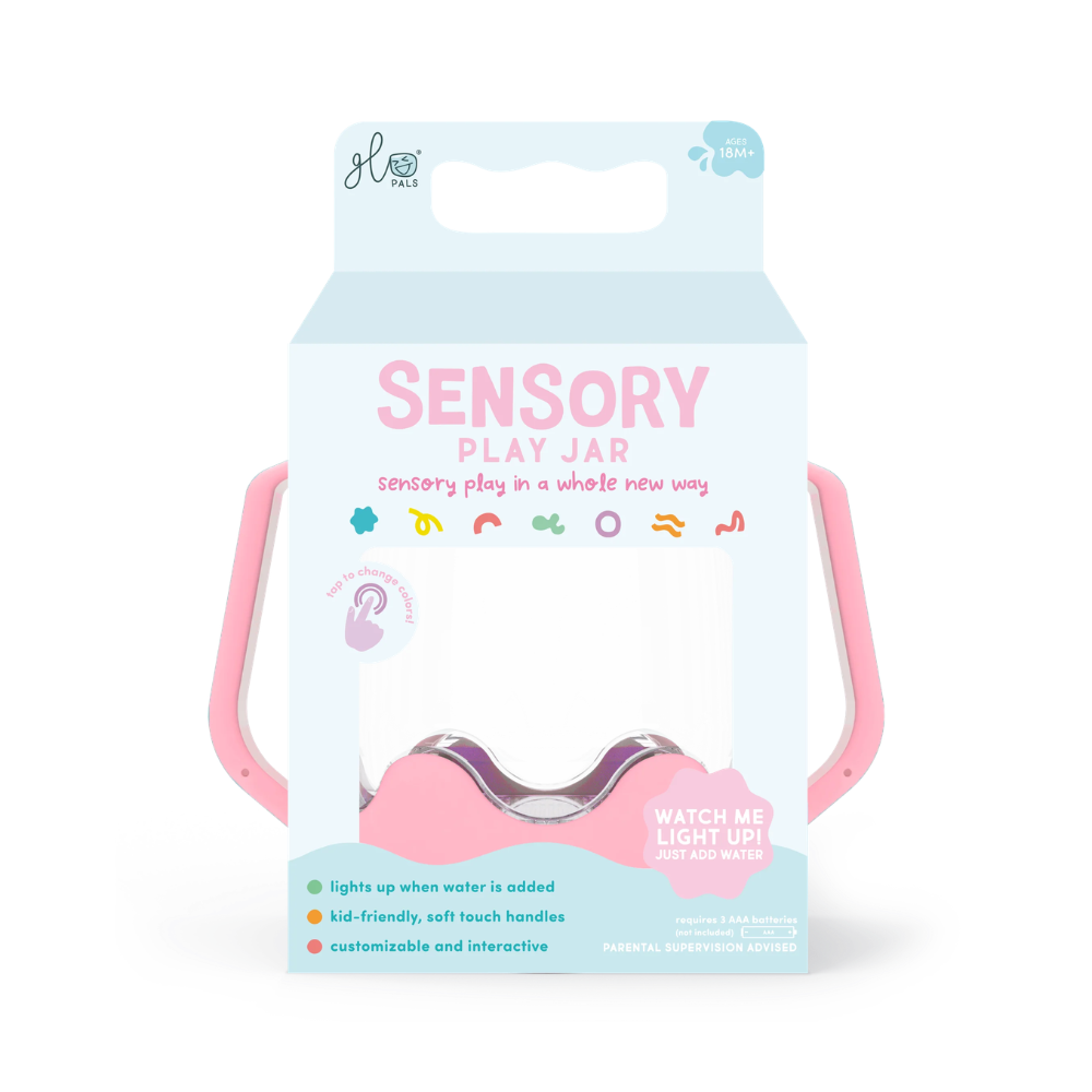 Glo Pals - Water Activated Sensory Play Jar - Bubblegum