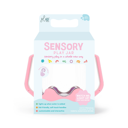 Glo Pals - Water Activated Sensory Play Jar - Bubblegum