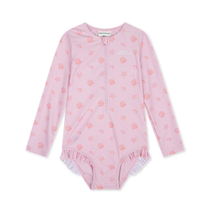 Swim Essentials - Girls Rashguard - Shell Tastic