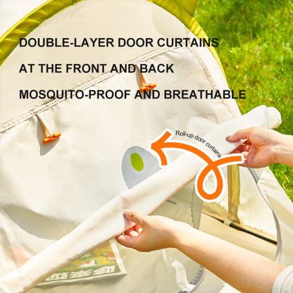 Mideer - Kids Portable Play Tent with Easy Assembly - Deer Camp Party