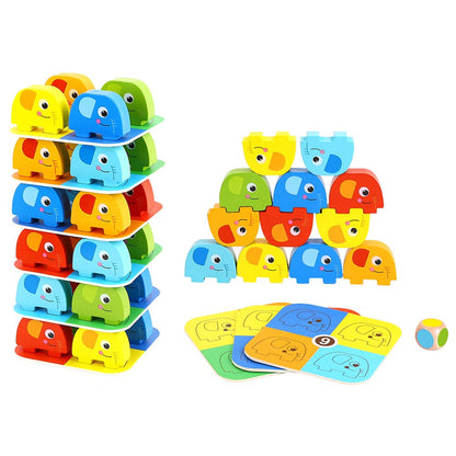 TookyToy - Elephant Stacking Game
