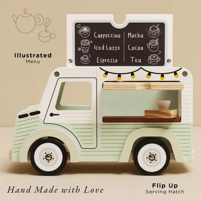 Le Toy Van - Wooden Mobile Café Van