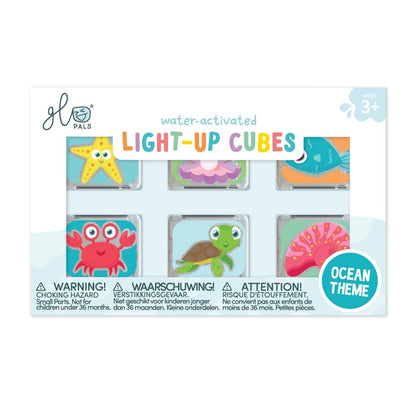 Glo Pals - Water Activated Light-Up Sensory Toys - Ocean (6 Pack)