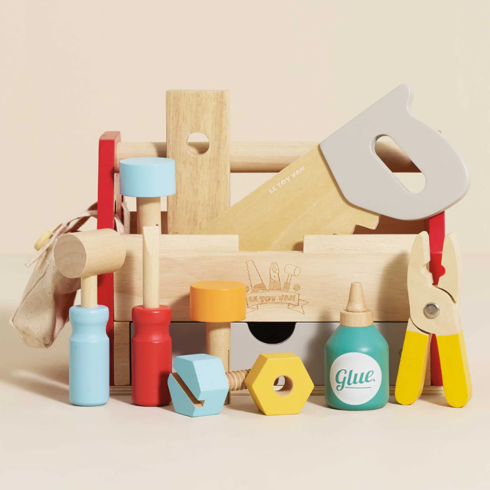 Le Toy Van - Tool Box & Wooden Tools