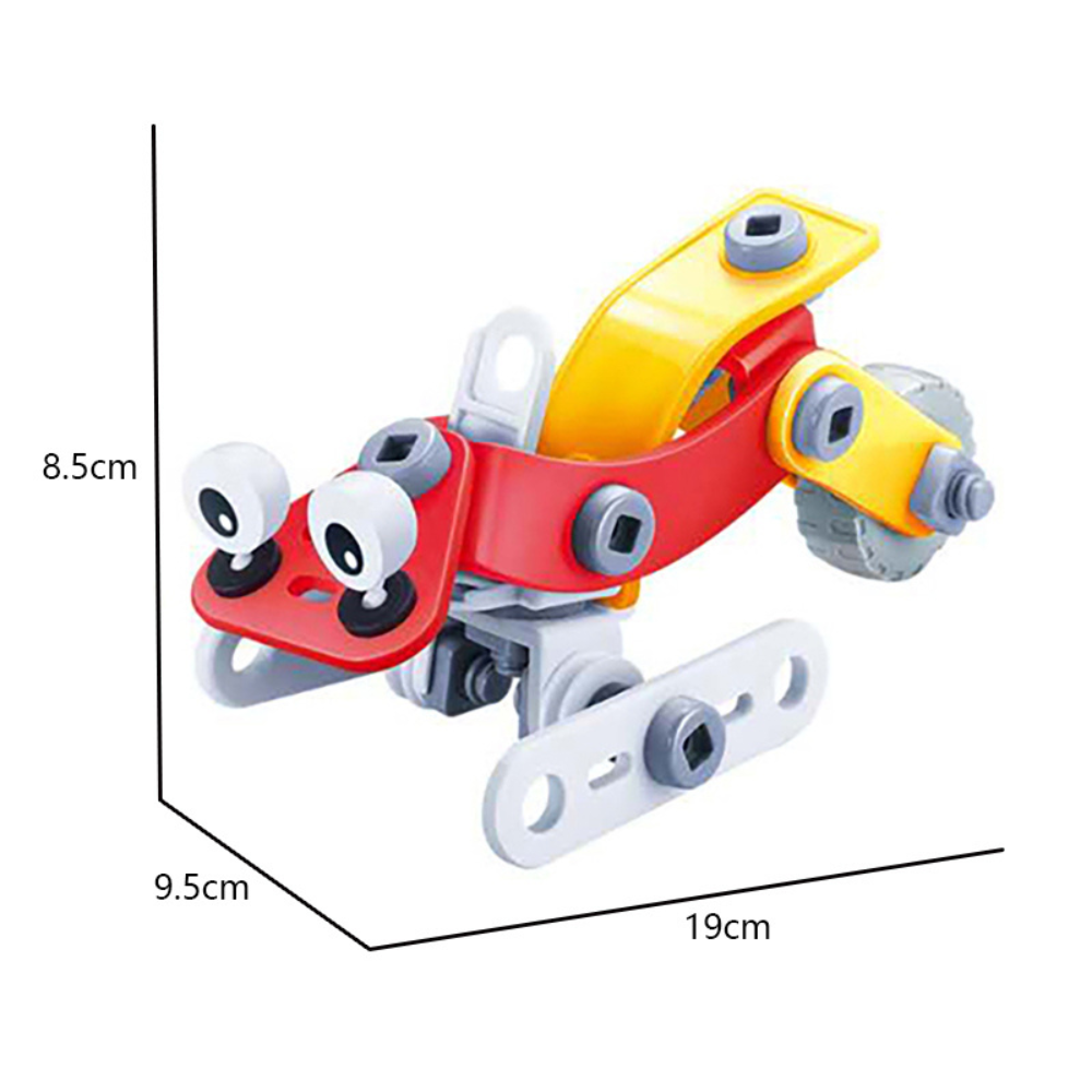 Cogo - Build & Play - Vehicle Construction Set with Tools - 56 Pieces