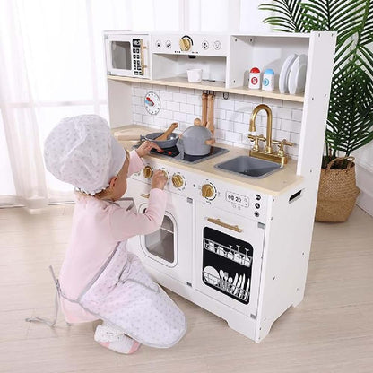 TookyToy - Pretend Play Wooden Kitchen Set