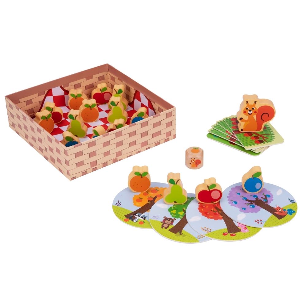 TookyToy - Squirrel Orchard Colour Matching Activity Game - Motherhood