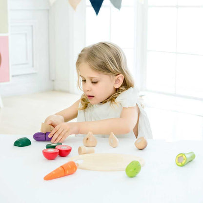 Classic World - Pretend & Play - Cutting Vegetable - 9pcs
