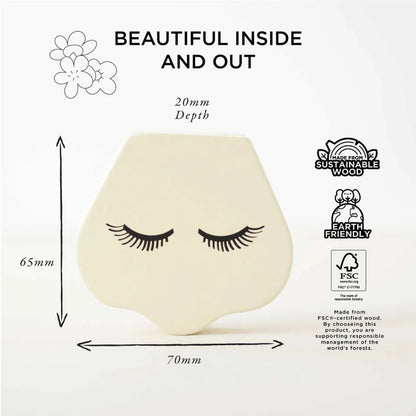 Le Toy Van - Wooden Vanity Star Beauty Kit - 11pcs