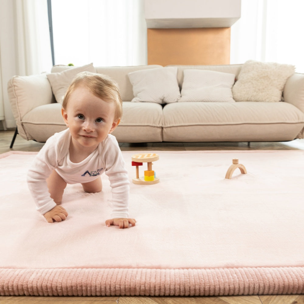 Hakuna Matte - CloudSoft Play Mat Carpet - Pink 200 x 150 x 2.5 cm