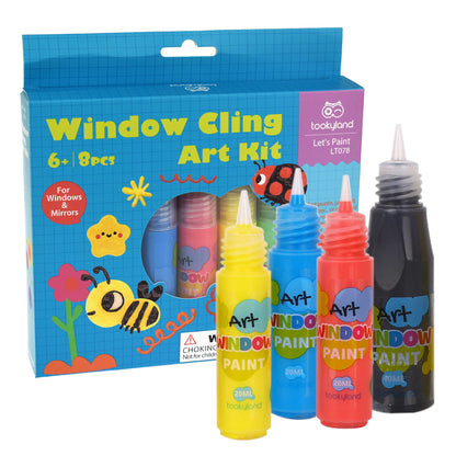 TookyToy - Window Cling Art Kit