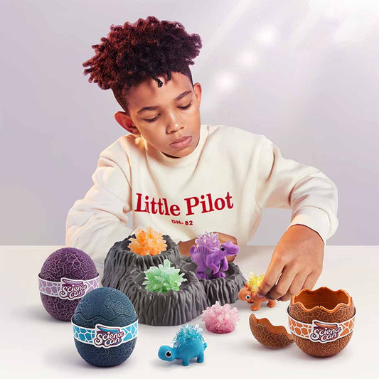 TopBright - Crystal Dinosaur Growing Deluxe Kit