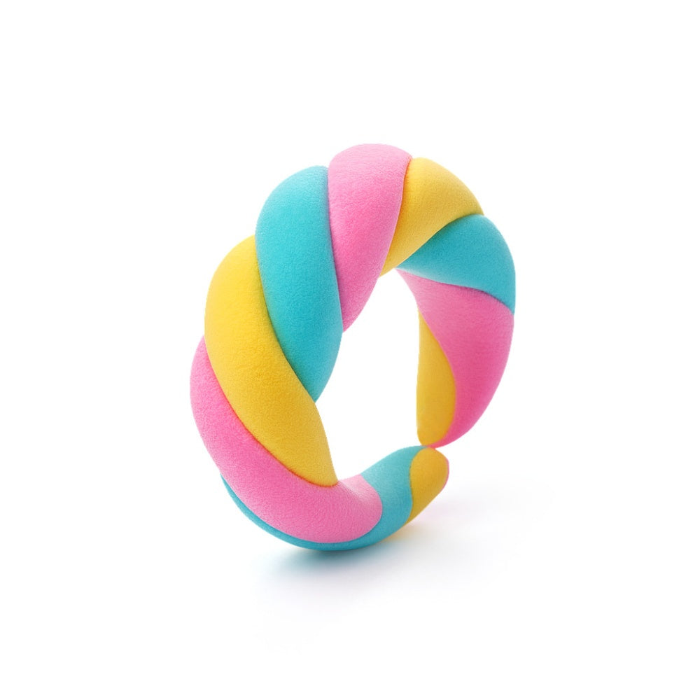 Hey Clay - Modelling Air-Dry Clay with Fun Interactive App - Sweet Rings, series Bijou, 3 cans