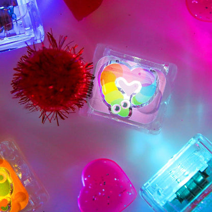 Glo Pals - Water Activated Light-Up Sensory Toys - Love Bugs (6 Pack)