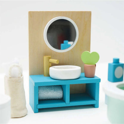 Le Toy Van - Dolls House Furniture: Bathroom - 19pcs